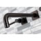 Kingston Brass KS6025DKL Wall Mount Tub Faucet, Oil Rubbed Bronze KS6025DKL - alternate 6